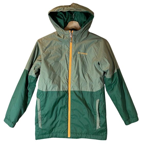 Columbia Other - Columbia Kids Green Hooded Jacket